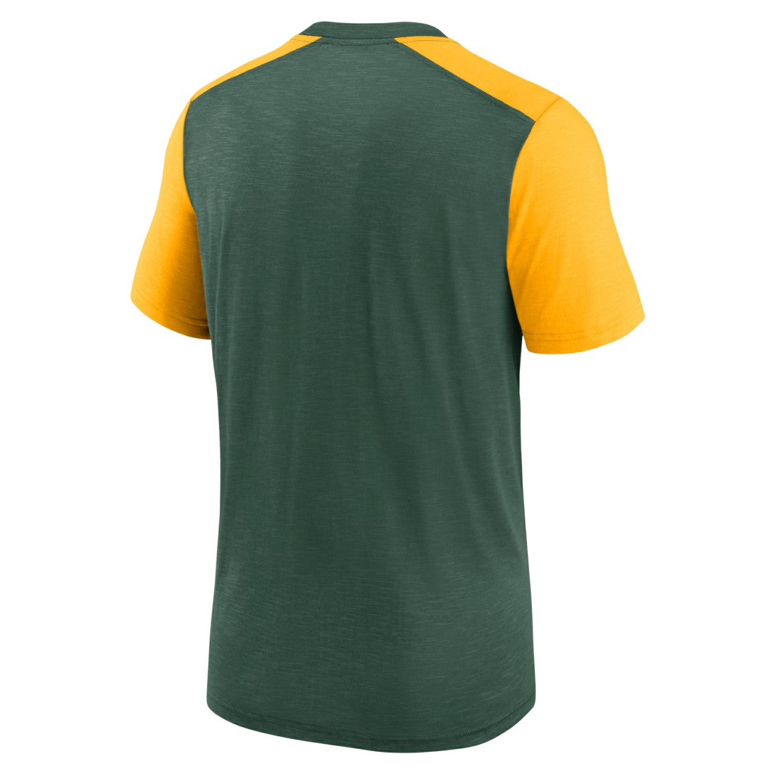 Green Bay Packers Nike Color Block Team Name T-Shirt