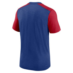 New York Giants Nike Color Block Team Name T-Shirt