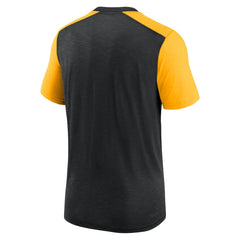Pittsburgh Steelers Nike Color Block Team Name T-Shirt