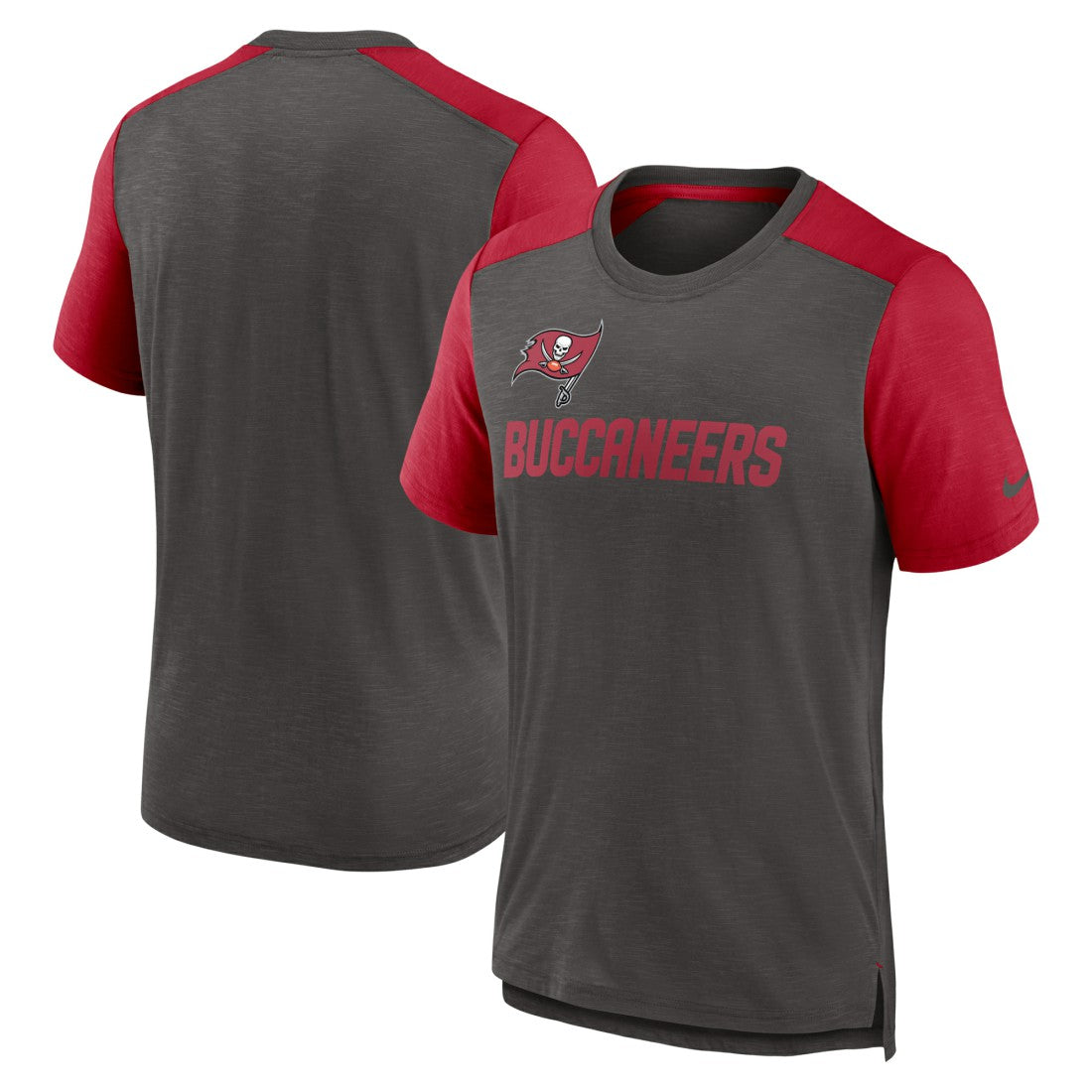 Tampa Bay Buccaneers Nike Color Block Team Name T-Shirt
