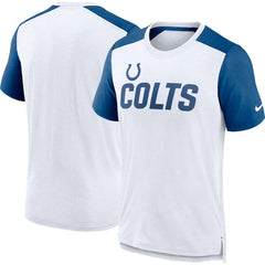Indianapolis Colts Nike Color Block Team Name T-Shirt