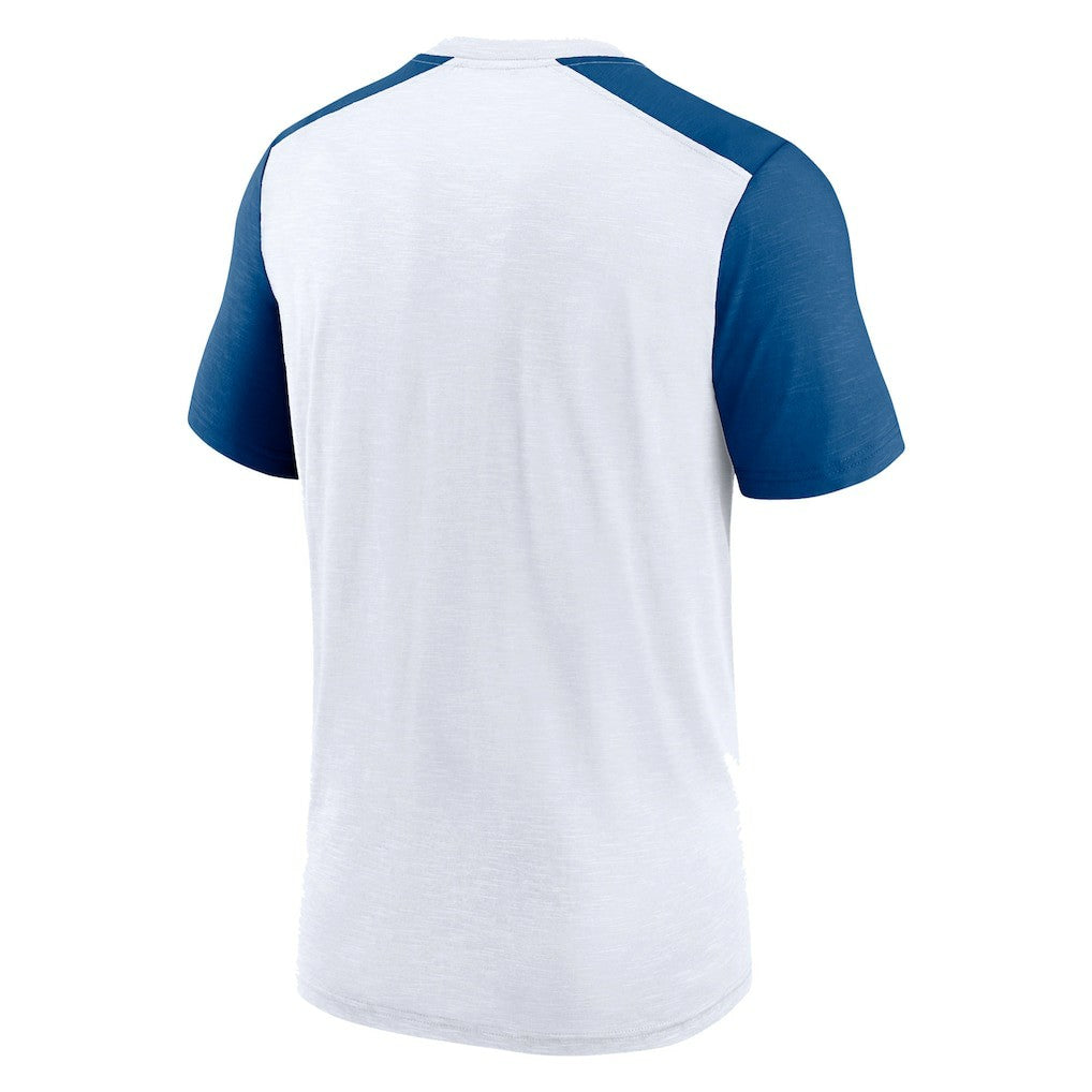 Indianapolis Colts Nike Color Block Team Name T-Shirt