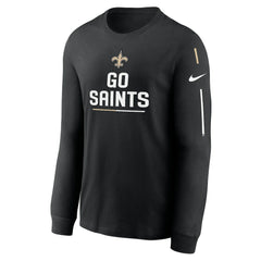 New Orleans Saints Nike Team Slogan Long Sleeve T-Shirt
