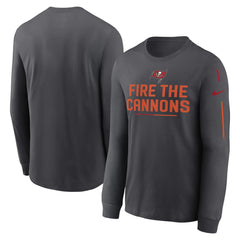 Tampa Bay Buccaneers Nike Team Slogan Long Sleeve T-Shirt