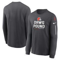 Cleveland Browns Nike Team Slogan Long Sleeve T-Shirt