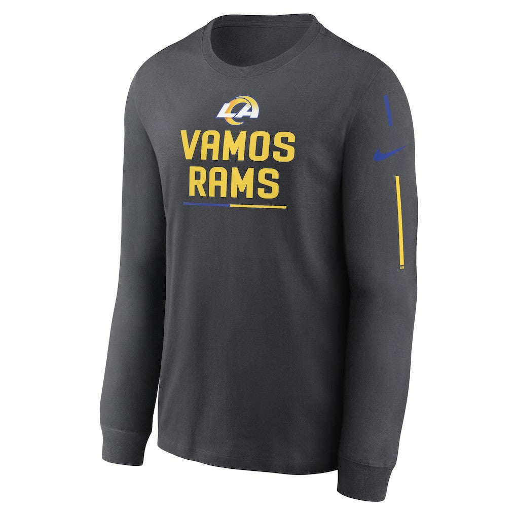 Los Angeles Rams Nike Team Slogan Long Sleeve T-Shirt