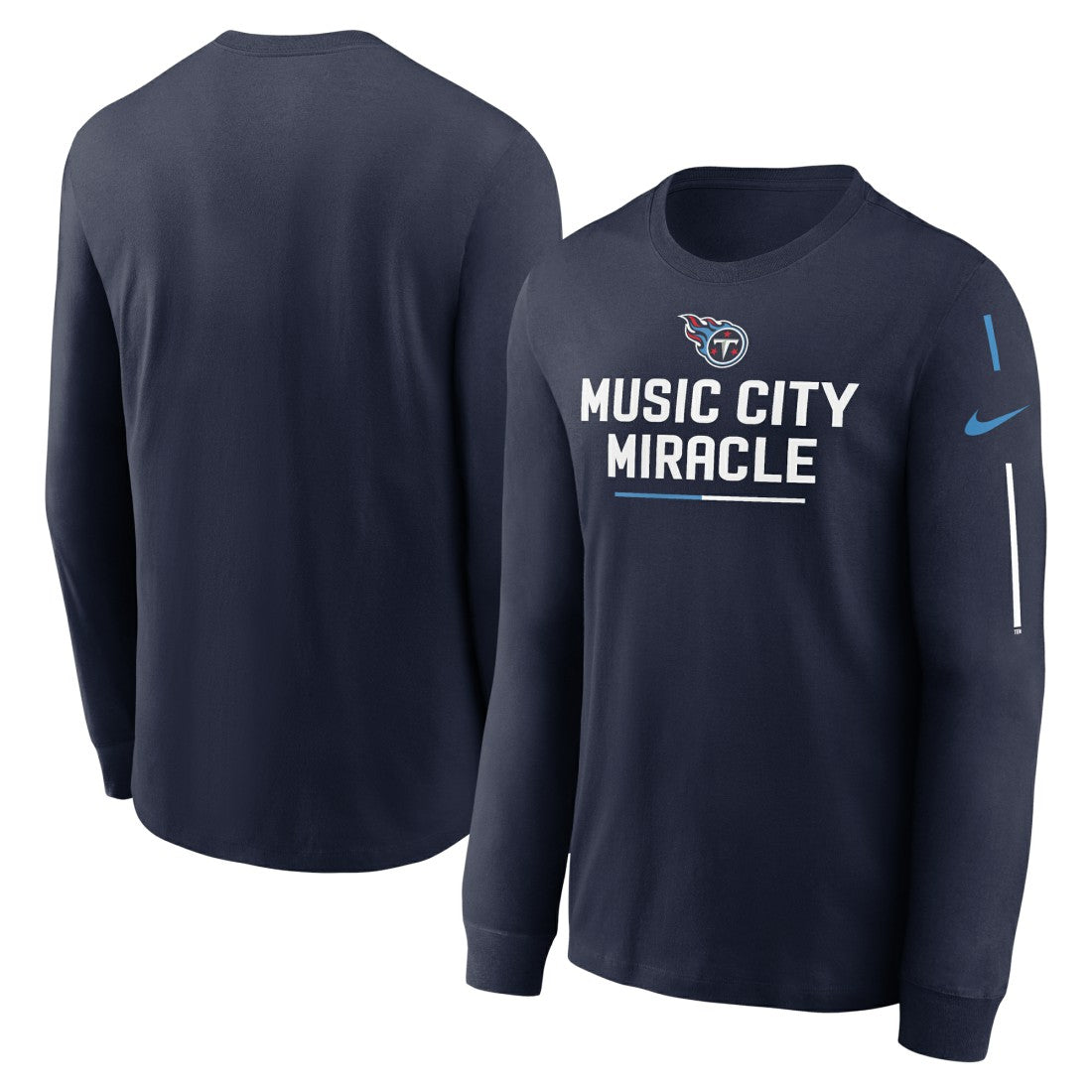 Tennessee Titans Nike Team Slogan Long Sleeve T-Shirt