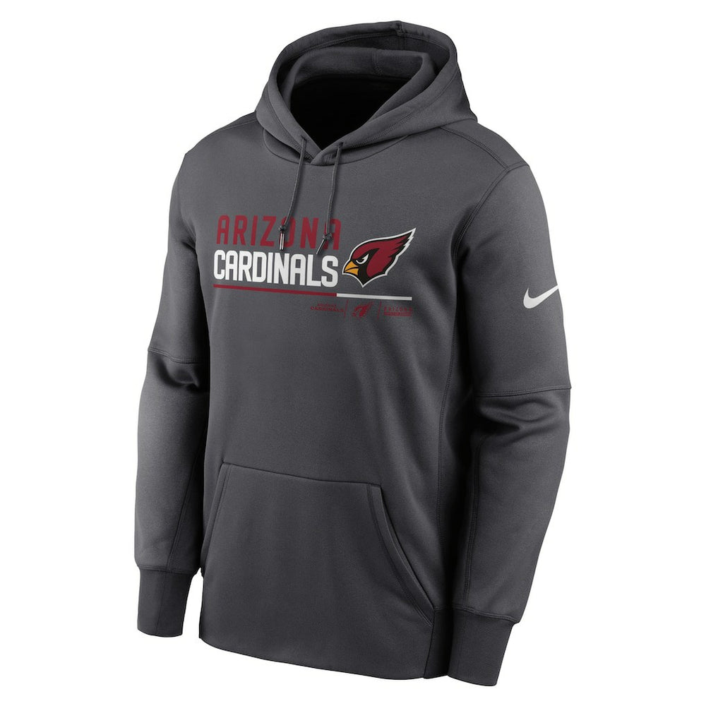 Arizona Cardinals Nike Prime Logo Name Split Pullover Hoodie