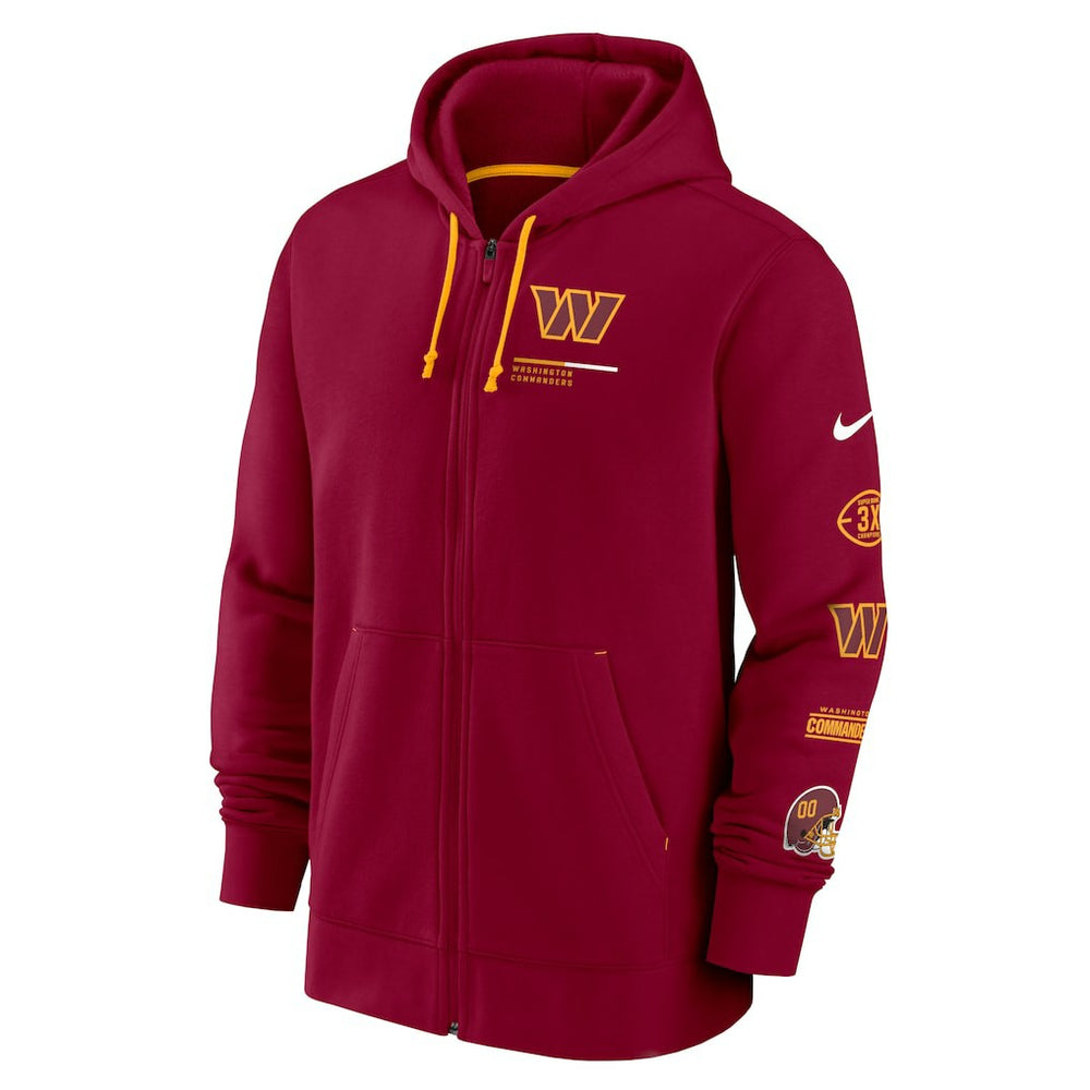 Washington Commanders Nike Surrey Full-Zip Hoodie