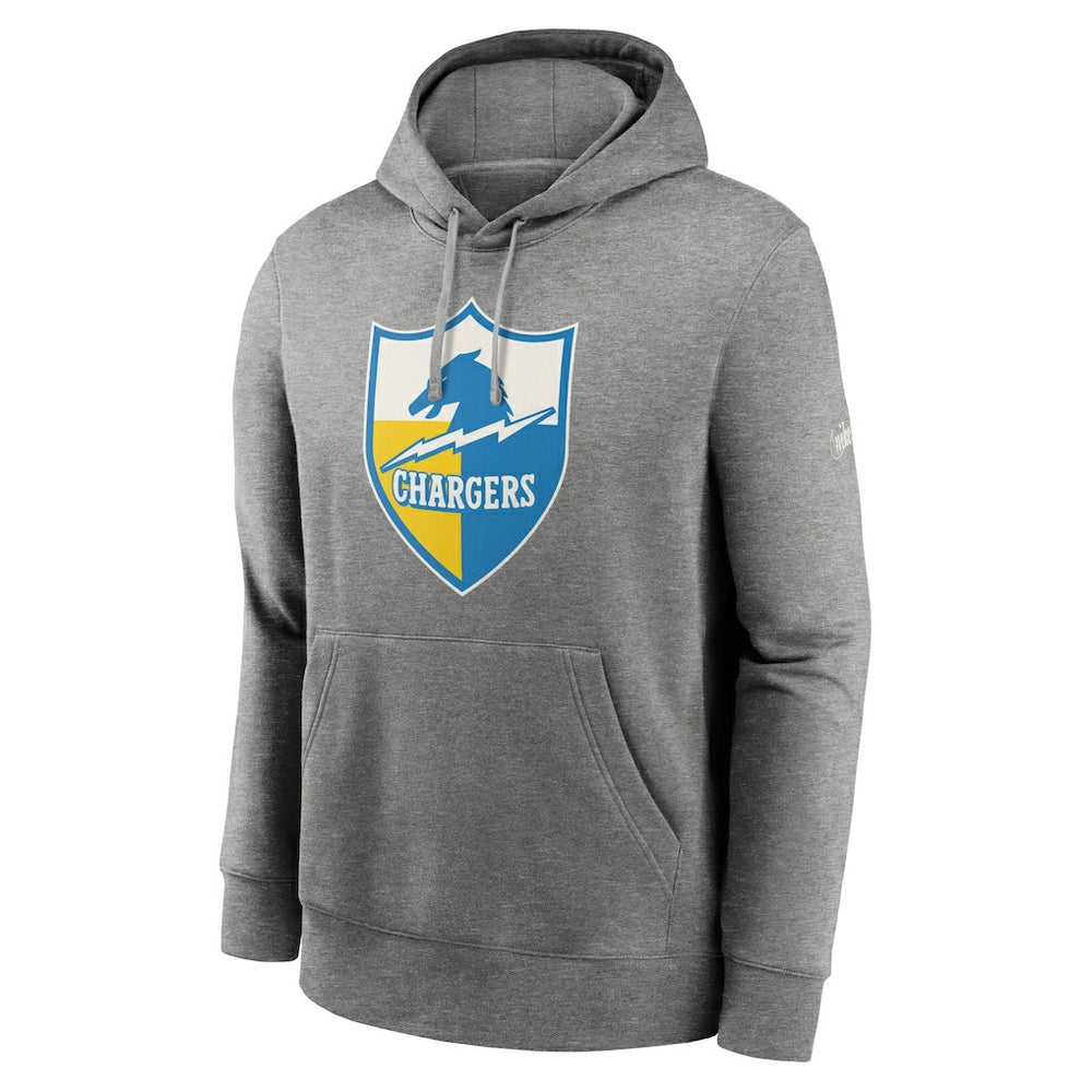 Los Angeles Chargers Nike Rewind Club Fleece Pullover Hoodie
