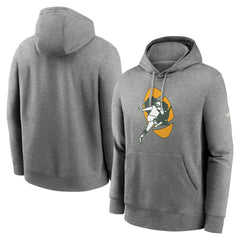Green Bay Packers Nike Rewind Club Fleece Pullover Hoodie