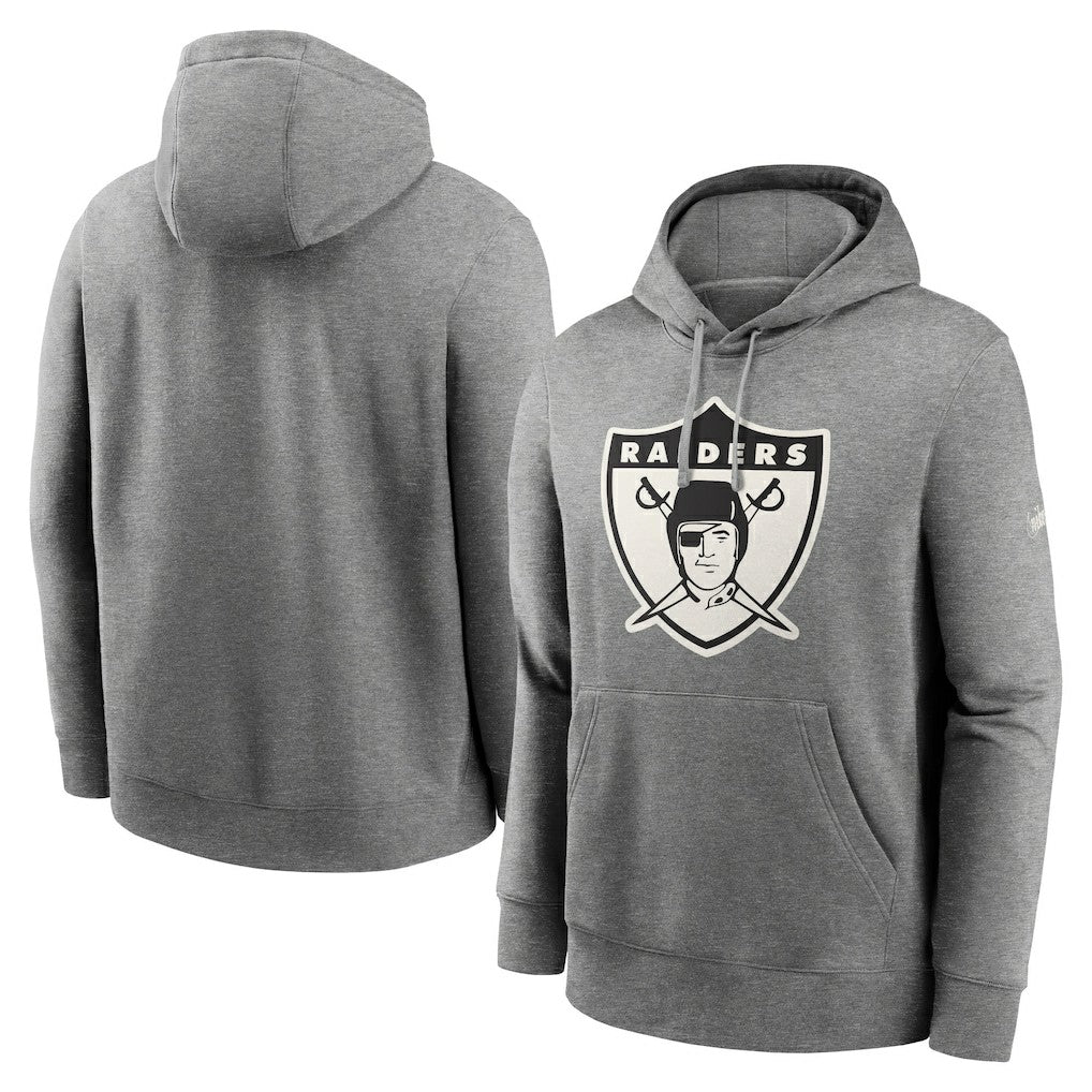 Las Vegas Raiders Nike Oakland Raiders Rewind Club Fleece Pullover Hoodie