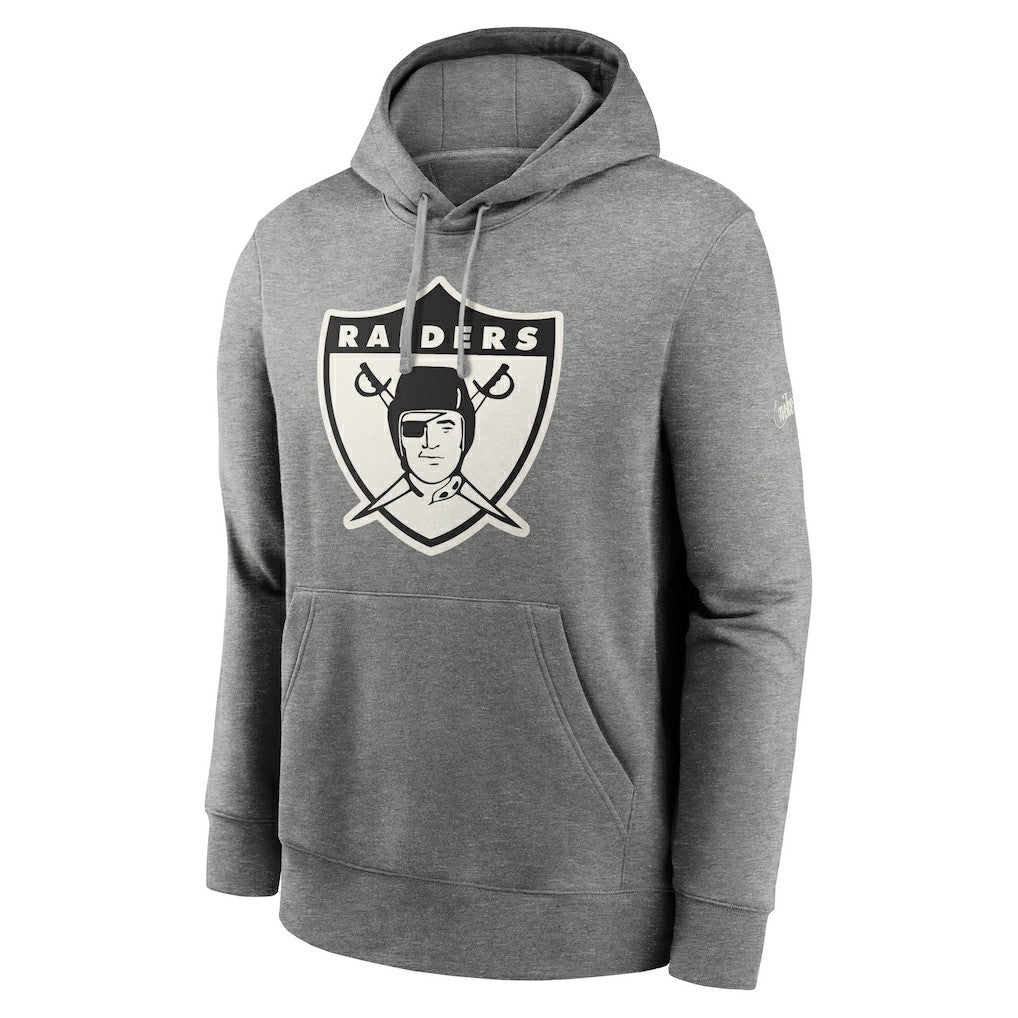 Las Vegas Raiders Nike Oakland Raiders Rewind Club Fleece Pullover Hoodie