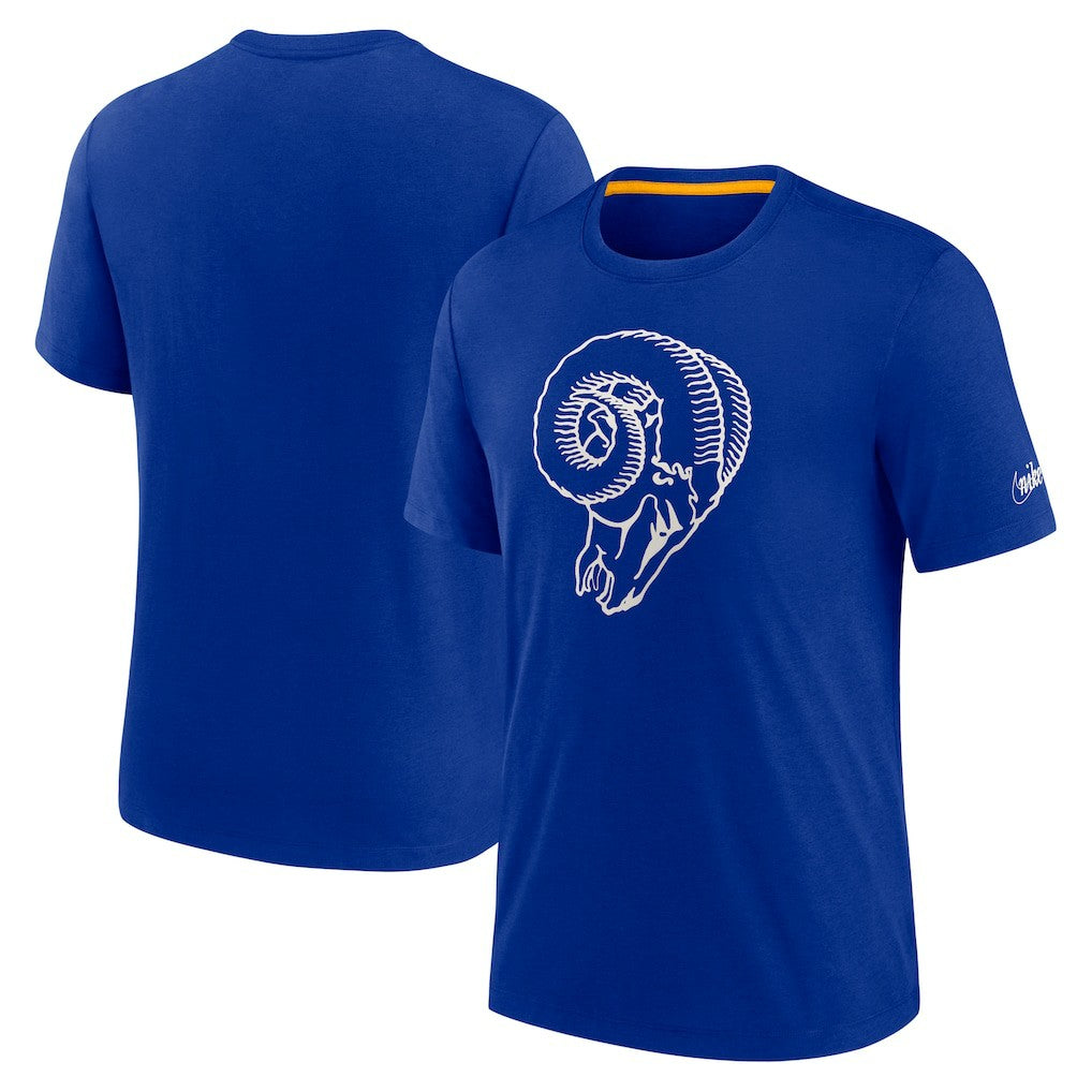 Los Angeles Rams Nike Rewind Playback Logo Tri-Blend T-Shirt