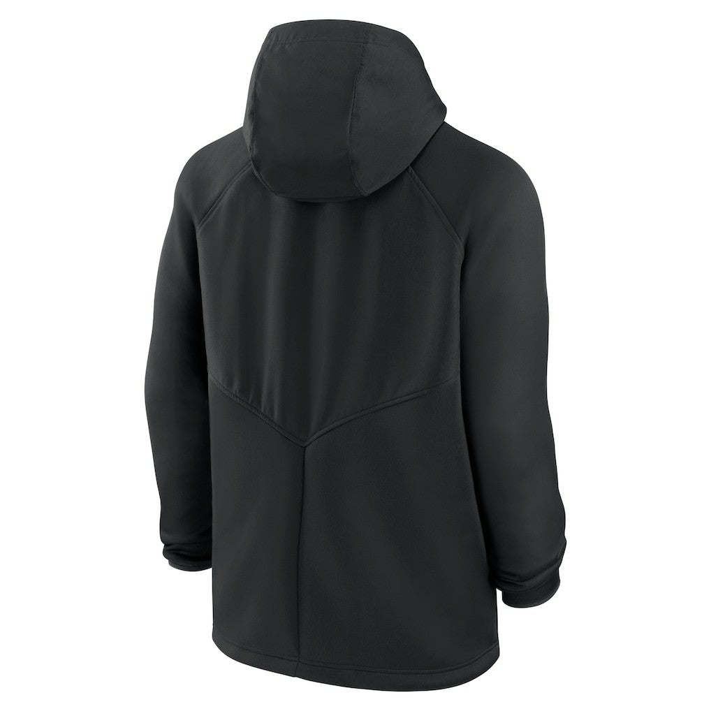 Kansas City Chiefs Nike Spacer Raglan Performance Full-Zip Hoodie