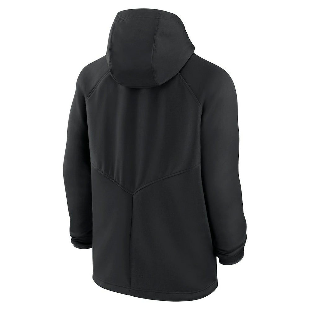 Kansas City Chiefs Nike Spacer Raglan Performance Full-Zip Hoodie