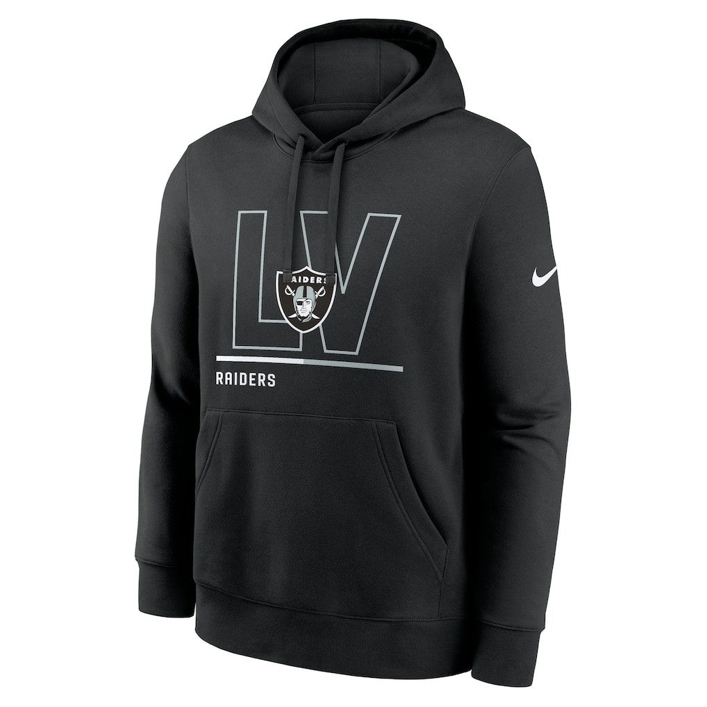 Las Vegas Raiders Nike City Code Club Fleece Pullover Hoodie