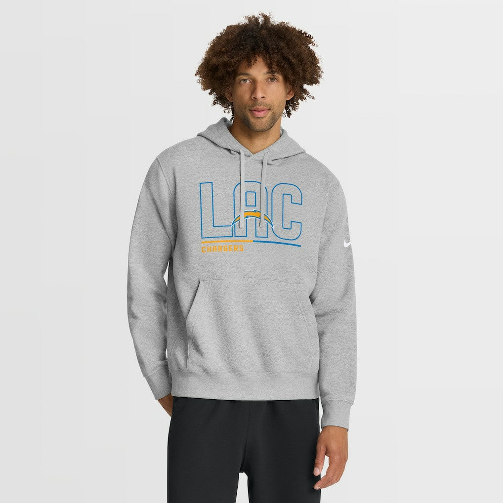 Los Angeles Chargers Nike City Code Club Fleece Pullover Hoodie