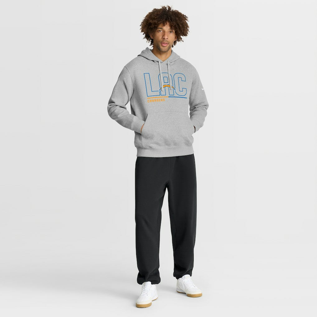 Los Angeles Chargers Nike City Code Club Fleece Pullover Hoodie