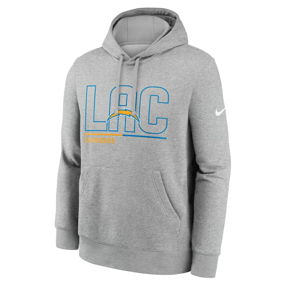 Los Angeles Chargers Nike City Code Club Fleece Pullover Hoodie