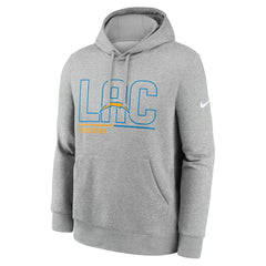 Los Angeles Chargers Nike City Code Club Fleece Pullover Hoodie