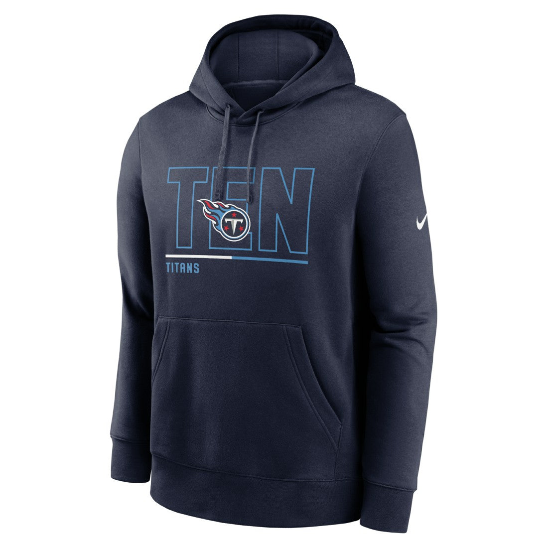 Tennessee Titans Nike City Code Club Fleece Pullover Hoodie