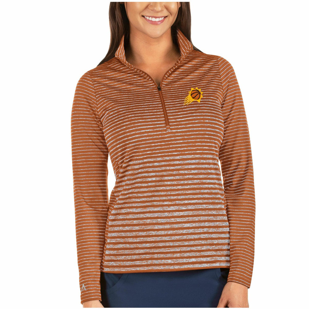 Phoenix Suns Antigua Women's Pace Half-Zip Pullover Jacket Discount