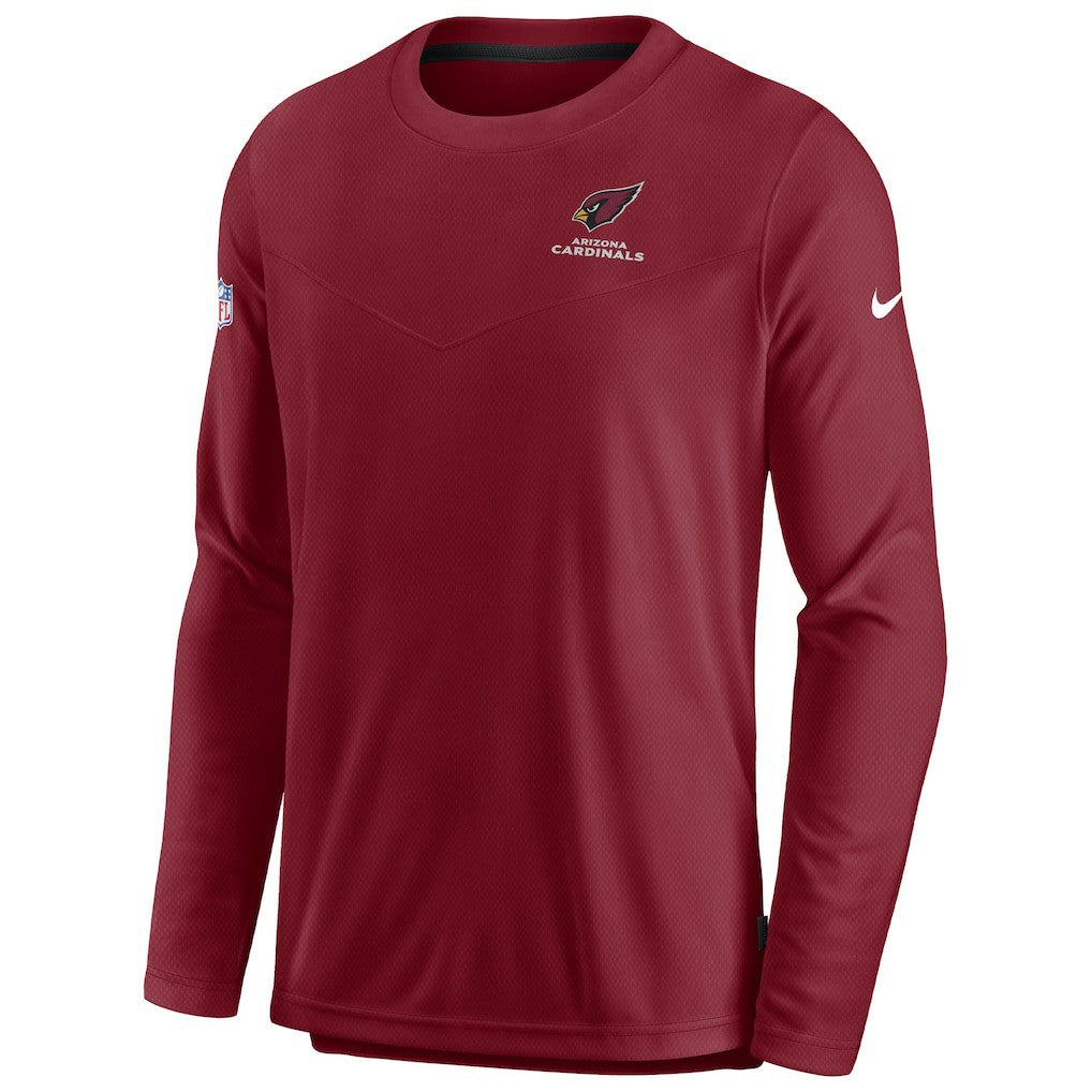 Arizona Cardinals Nike Sideline Lockup Performance Pullover Sweatshirt