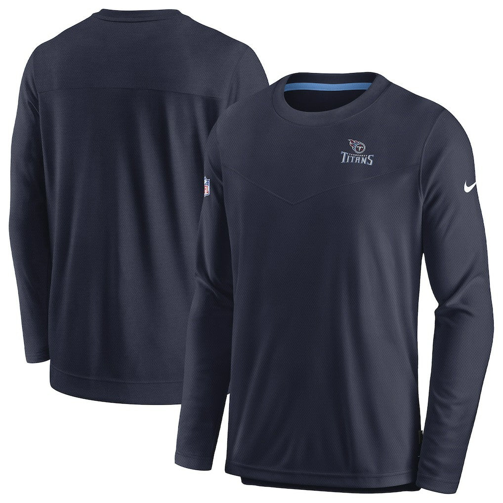Tennessee Titans Nike Sideline Lockup Performance Pullover Sweatshirt
