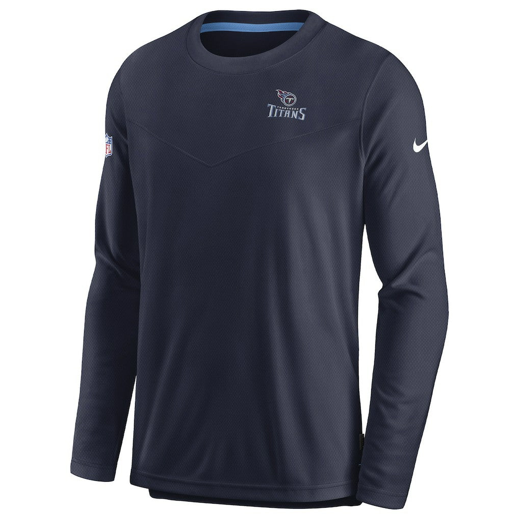 Tennessee Titans Nike Sideline Lockup Performance Pullover Sweatshirt