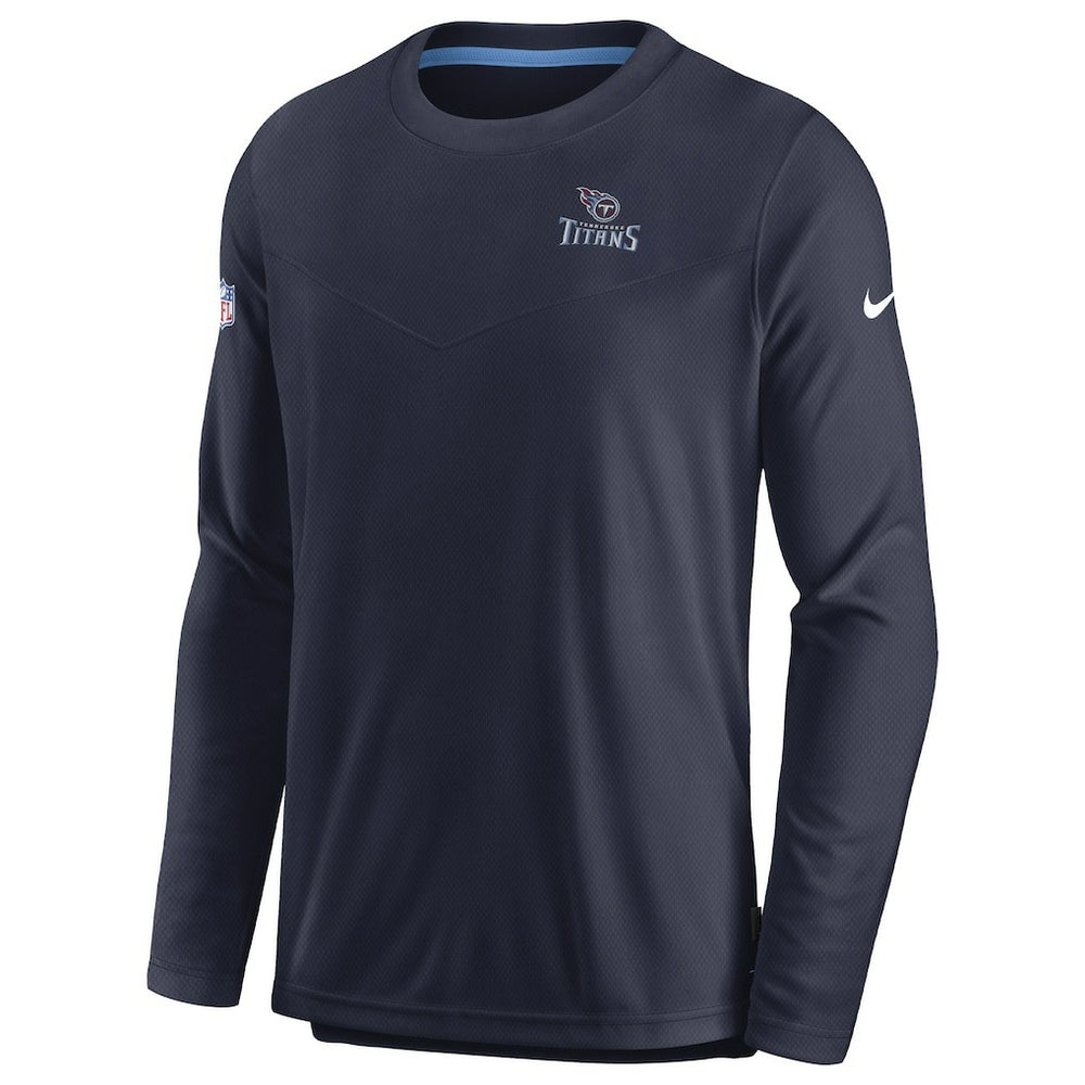 Tennessee Titans Nike Sideline Lockup Performance Pullover Sweatshirt