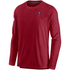 Tampa Bay Buccaneers Nike Sideline Lockup Performance Pullover Sweatshirt