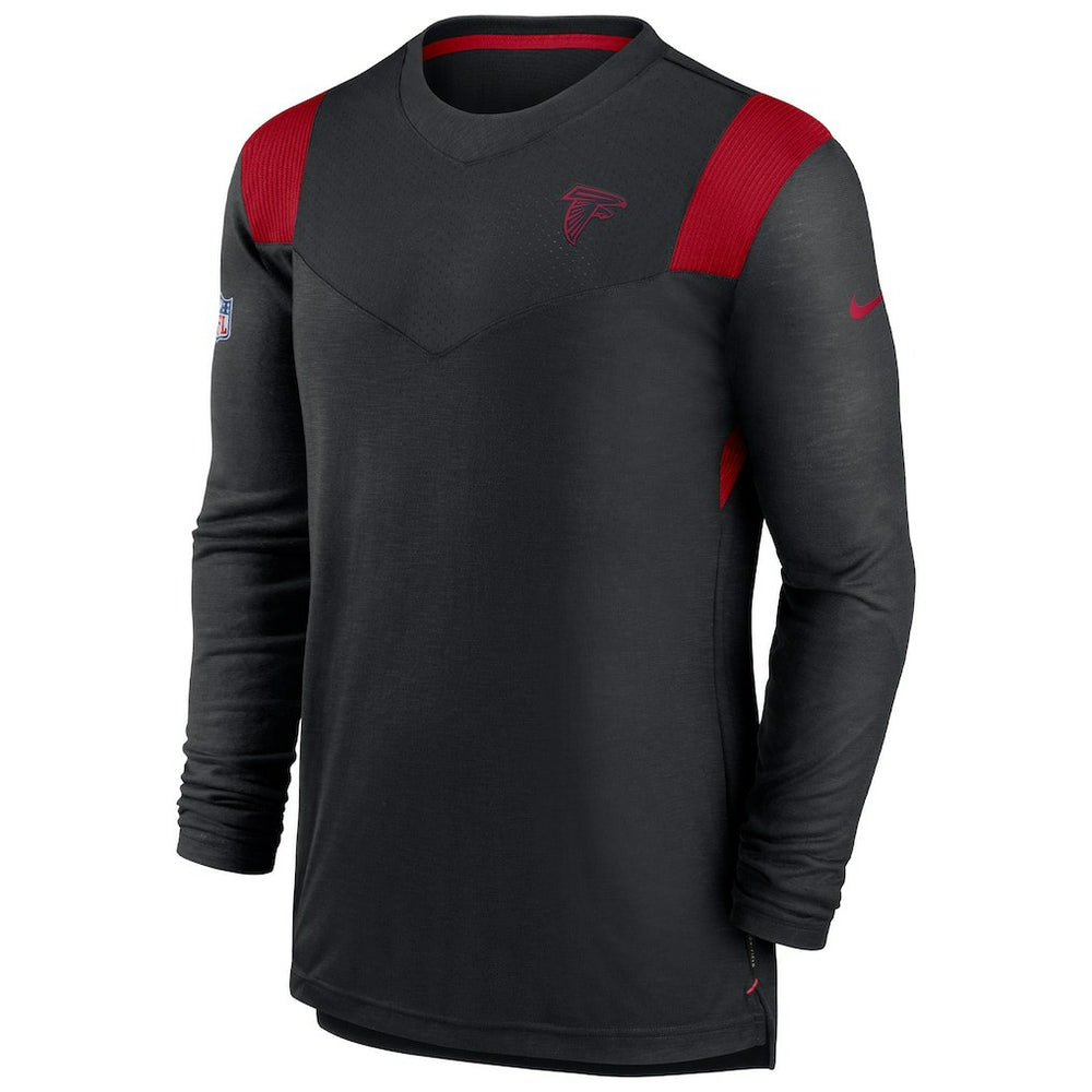 Atlanta Falcons Nike Sideline Tonal Logo Performance Player Long Sleeve T-Shirt