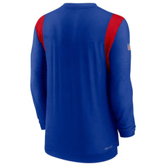 Buffalo Bills Nike Sideline Tonal Logo Performance Player Long Sleeve T-Shirt