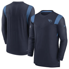 Tennessee Titans Nike Sideline Tonal Logo Performance Player Long Sleeve T-Shirt