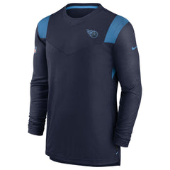 Tennessee Titans Nike Sideline Tonal Logo Performance Player Long Sleeve T-Shirt
