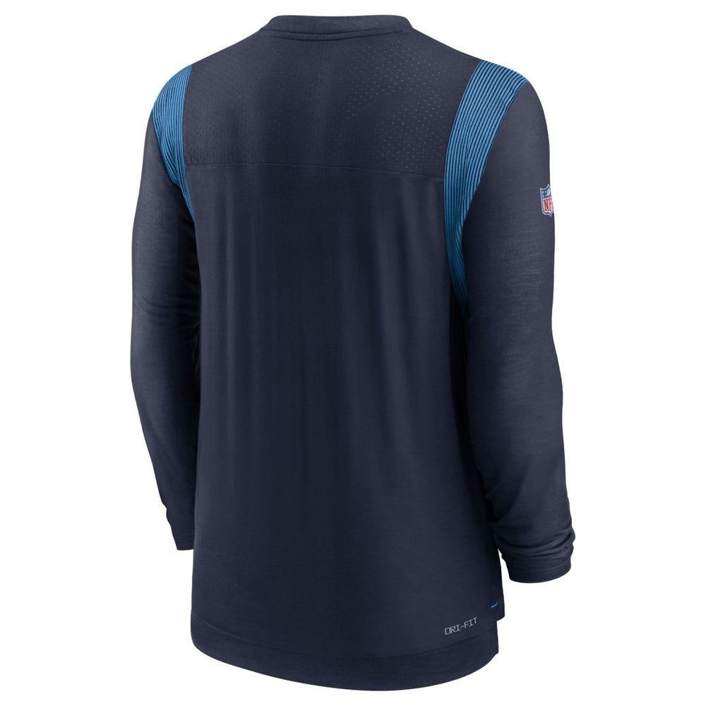 Tennessee Titans Nike Sideline Tonal Logo Performance Player Long Sleeve T-Shirt