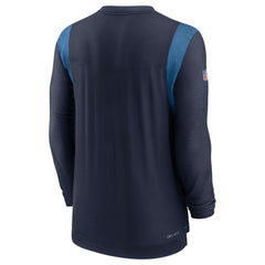 Tennessee Titans Nike Sideline Tonal Logo Performance Player Long Sleeve T-Shirt
