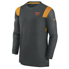Washington Commanders Nike Sideline Tonal Logo Performance Player Long Sleeve T-Shirt