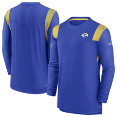 Los Angeles Rams Nike Sideline Tonal Logo Performance Player Long Sleeve T-Shirt