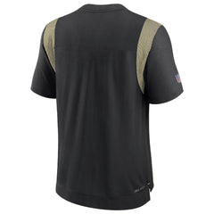 New Orleans Saints Nike Sideline Tonal Logo Performance Player T-Shirt