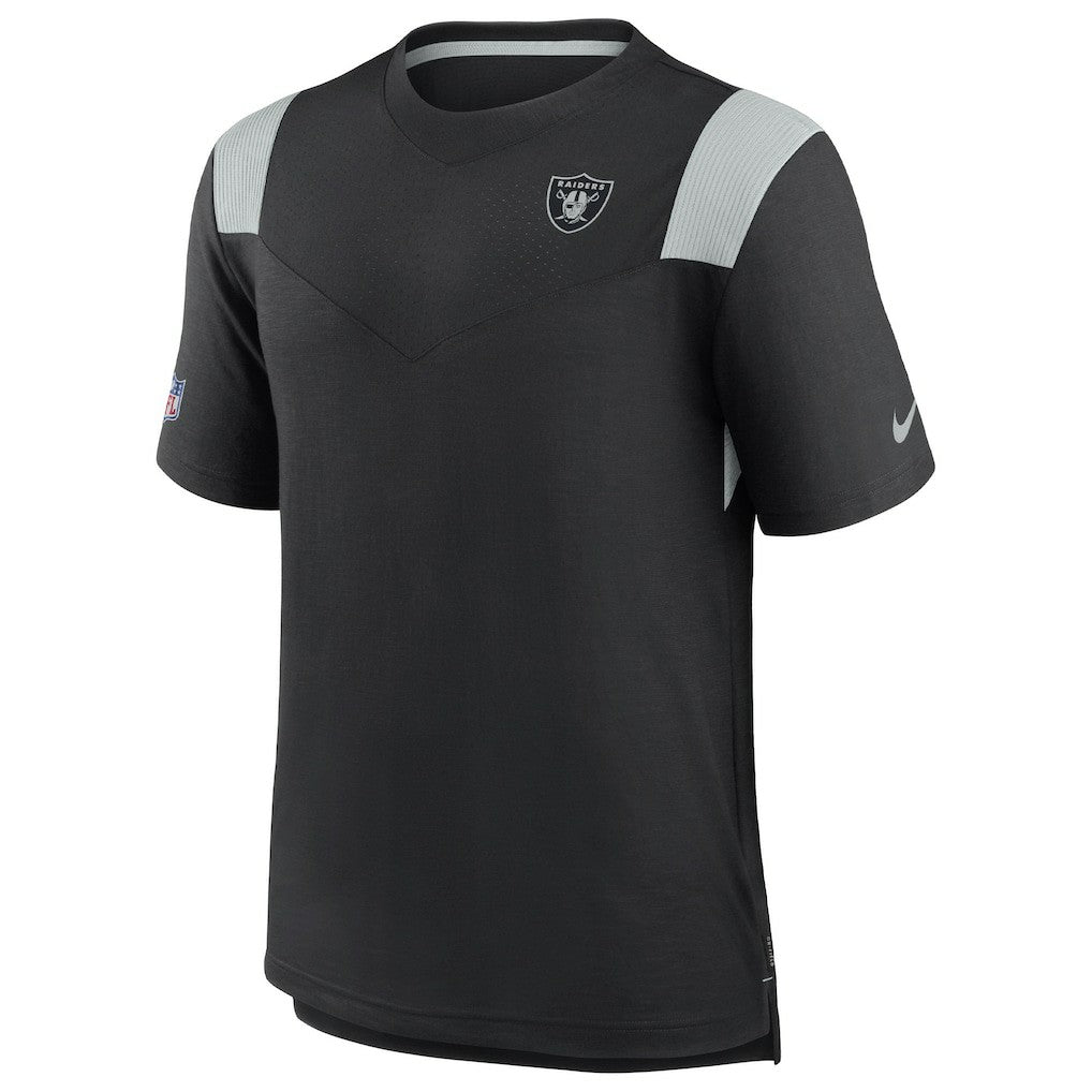 Las Vegas Raiders Nike 2022 Sideline Tonal Logo Performance Player T-Shirt