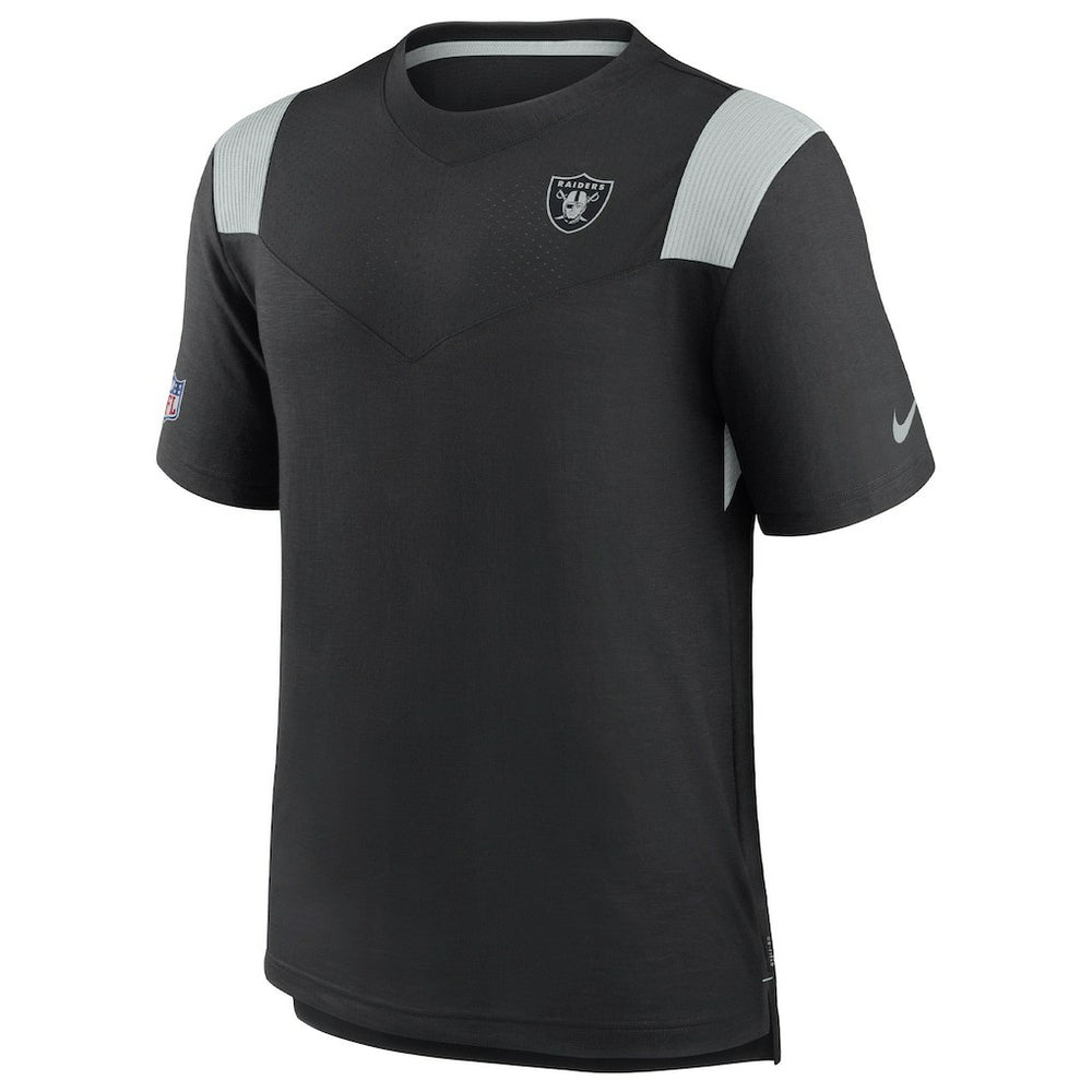 Las Vegas Raiders Nike 2022 Sideline Tonal Logo Performance Player T-Shirt