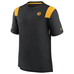 Pittsburgh Steelers Nike Sideline Tonal Logo Performance Player T-Shirt