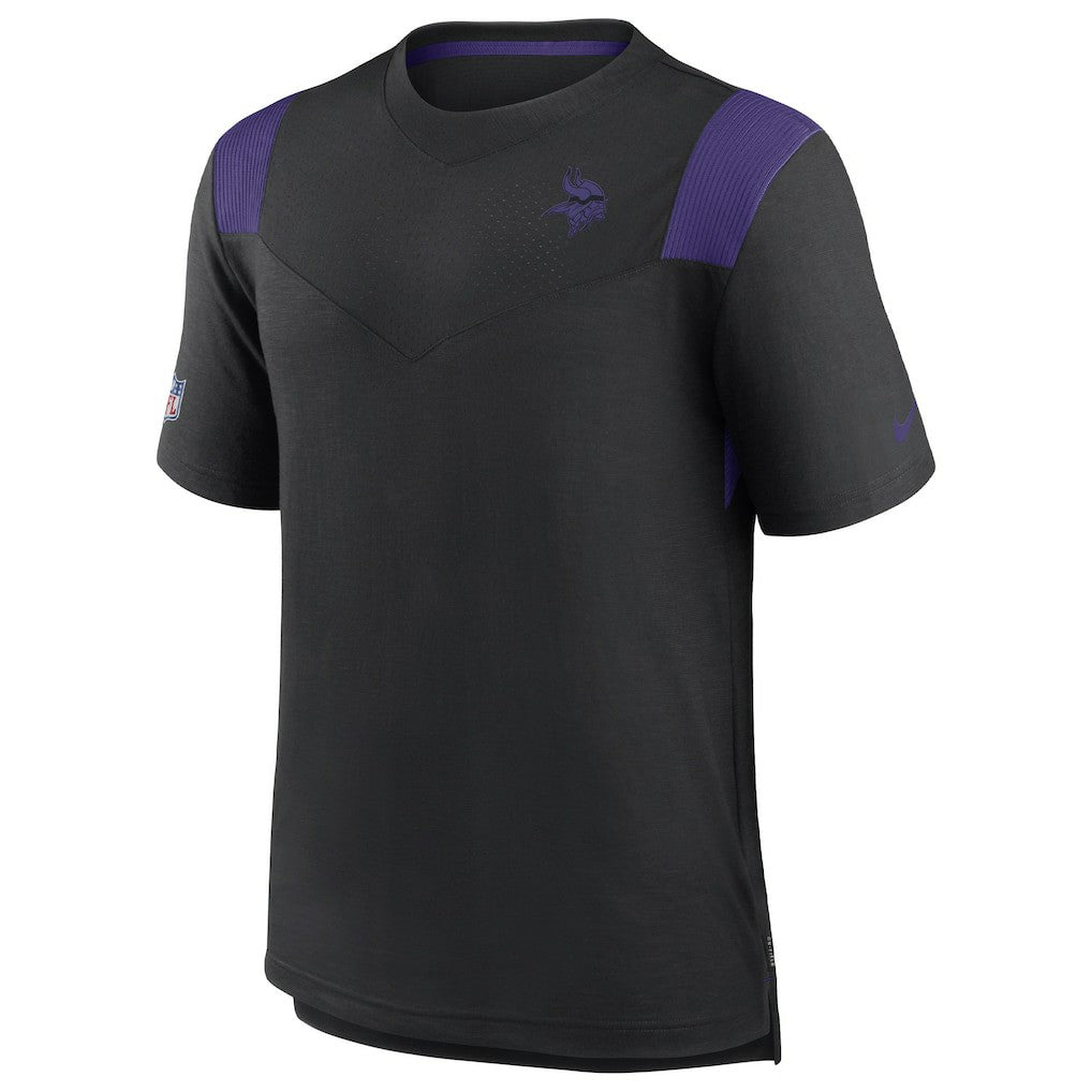 Minnesota Vikings Nike Sideline Tonal Logo Performance Player T-Shirt