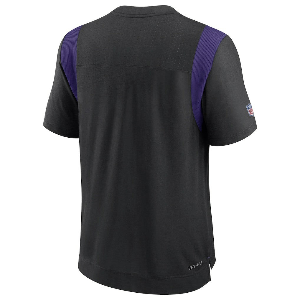 Minnesota Vikings Nike Sideline Tonal Logo Performance Player T-Shirt