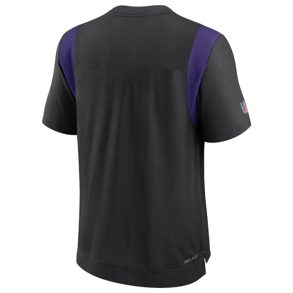 Minnesota Vikings Nike Sideline Tonal Logo Performance Player T-Shirt