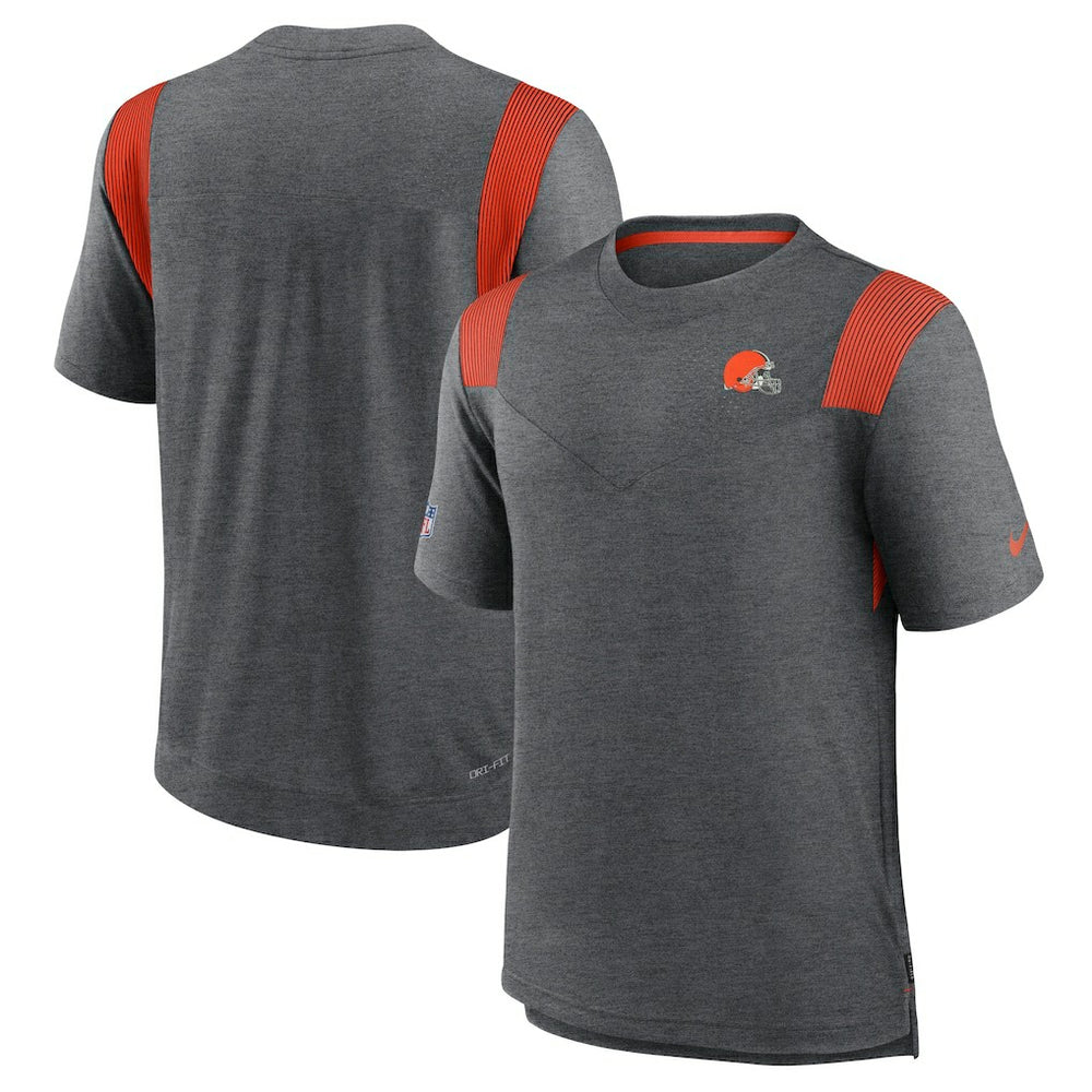 Cleveland Browns Nike Sideline Tonal Logo Performance Player T-Shirt