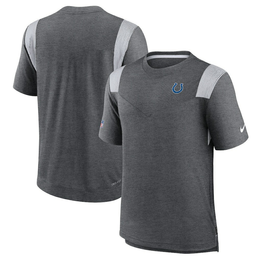 Indianapolis Colts Nike Sideline Tonal Logo Performance Player T-Shirt