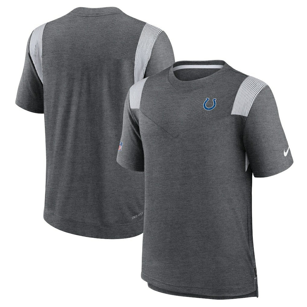 Indianapolis Colts Nike Sideline Tonal Logo Performance Player T-Shirt